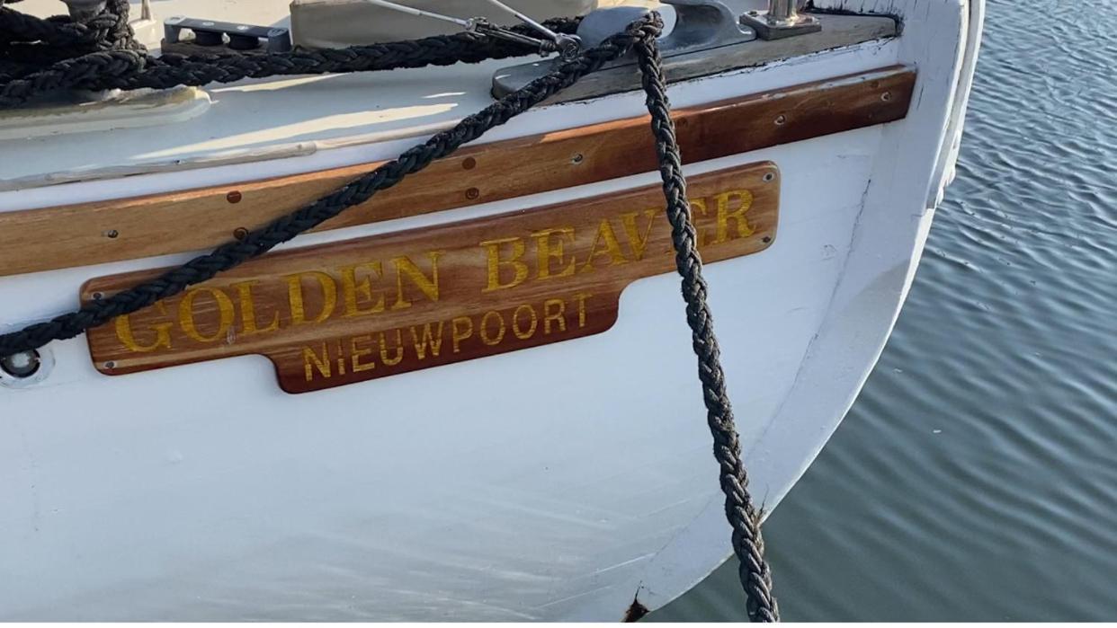 Port Deauville Yacht vintage Extérieur photo